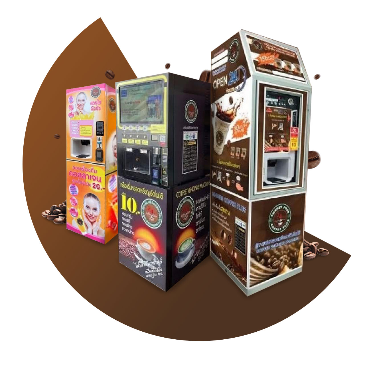 Coin operated hotsell coffee vending machine